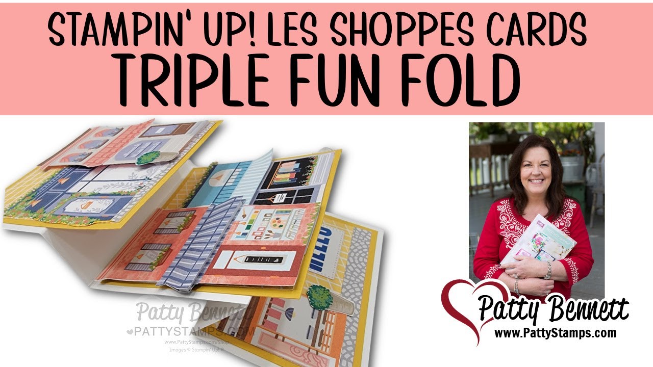 4 Ideas for Triple Fun Fold Cards with Stampin' Up! DSP