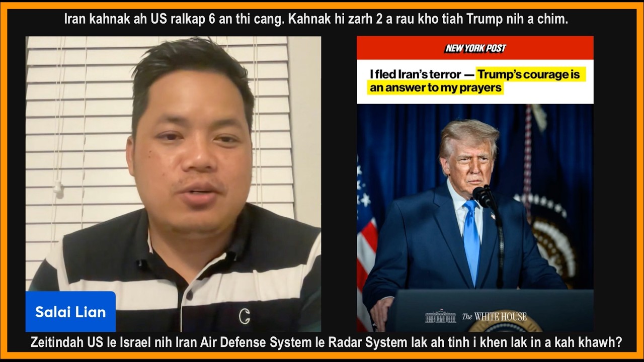 March 2 II Iran kahnak ah US ralkap 6 an thi cang.  US nih Iran ralkap tilawng 11 a hrawh...