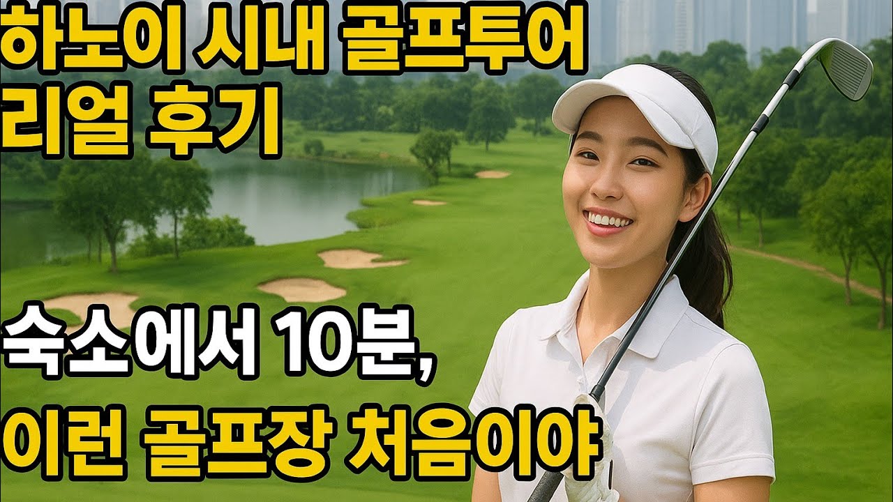 하노이 골프여행 리얼 후기 호텔+시티코스 총정리!