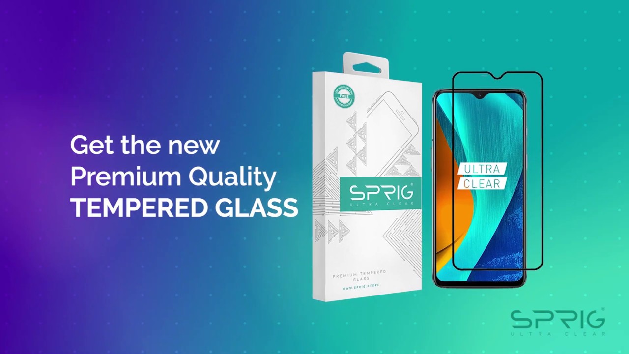 Best Screen Protector for your Smartphone from Sprig.