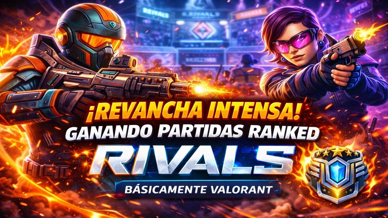RIVALS ROBLOX 🔥 GANANDO RANKED COMO PRO | Gameplay Competitivo INTENSO