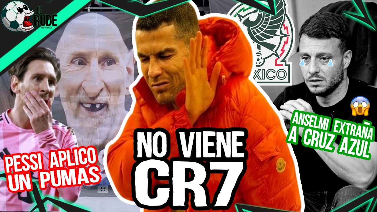 No Viene CR7, Anselmi Extra&ntilde;a a Cruz Azul 😱 TIGRES Remonta, Messi Aplic&oacute; un Pumas, Concacruda