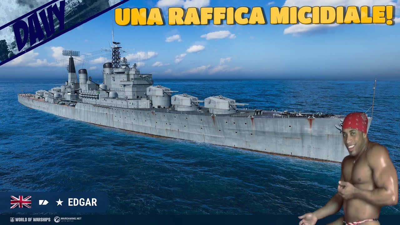 EDGAR, GIOCARLO CON IL RADAR È PERICOLOSO..MA TANTA ROBA!⚓WORLD OF WARSHIPS ITA⚓