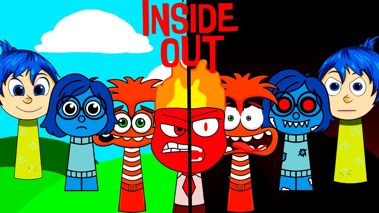 My Sprunki OC Compilation: Anxiety, Anger, Sadness & Joy (Inside Out)