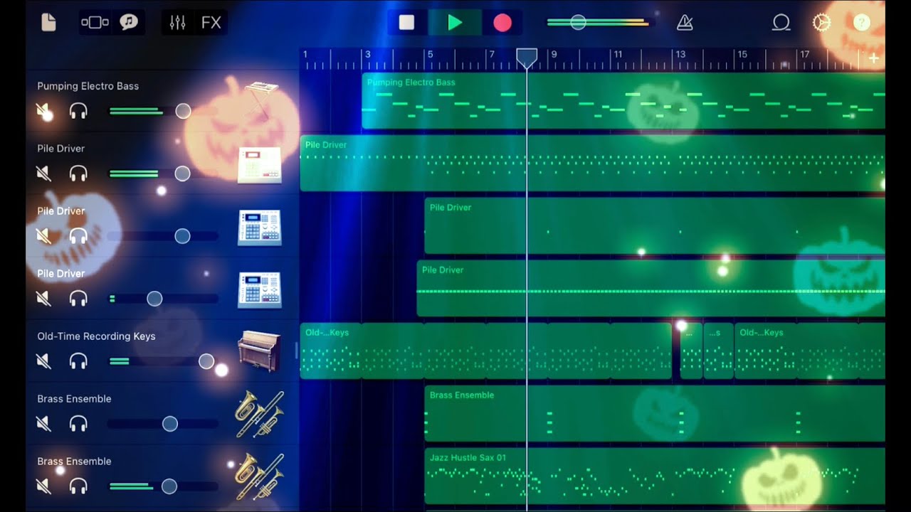 【GarageBand】Electro Swing を作ってみた