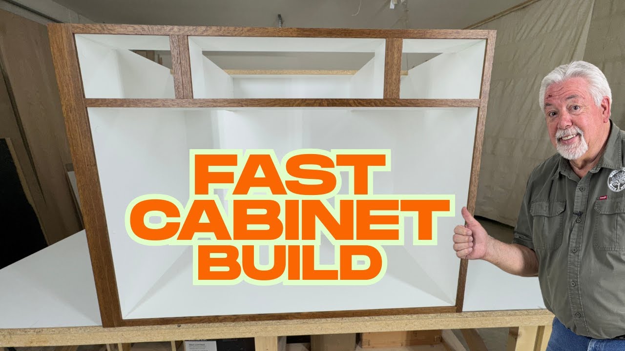 Cabinet Build: Basic Vanity In Less Than 30 Minutes