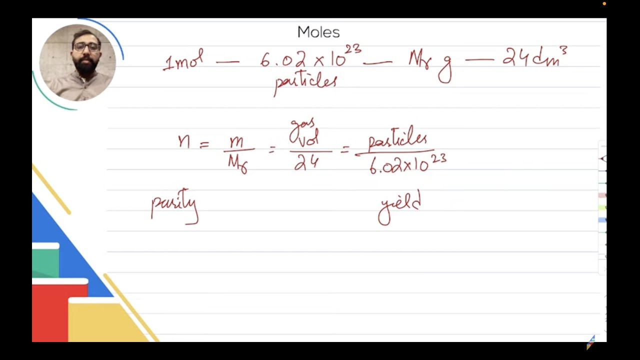 Moles with Past Papers | Rapid Revision | Ahmed Bokhari | O level & IGCSE Chemistry