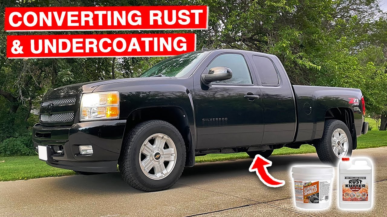 Converting Rust & Undercoating My Silverado With Surface Shield | NNBS Silverado Upgrades
