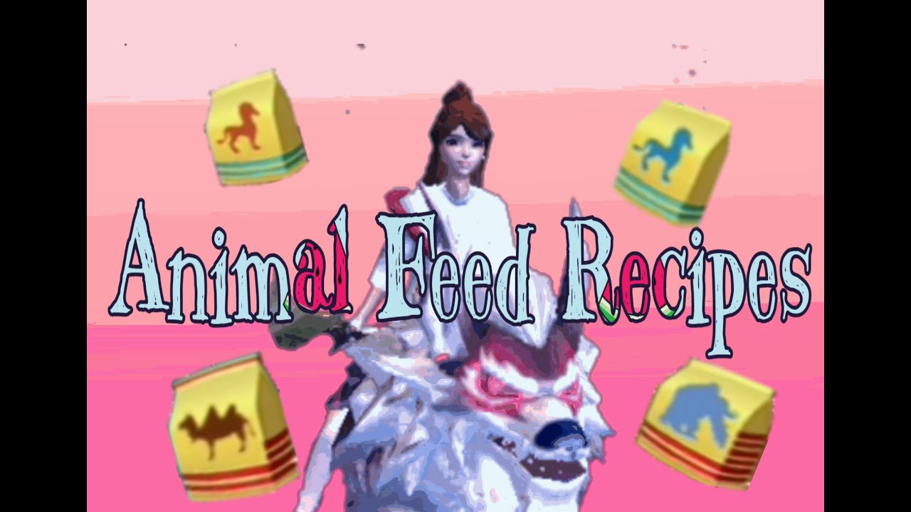 RESEP BUAT TAMING ANIMAL LENGKAP | ANIMAL FEED RECIPES | Utopia: Origin