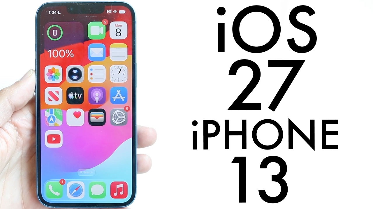 iOS 27 на iPhone 13! (Новые функции, аккумулятор и производительность)