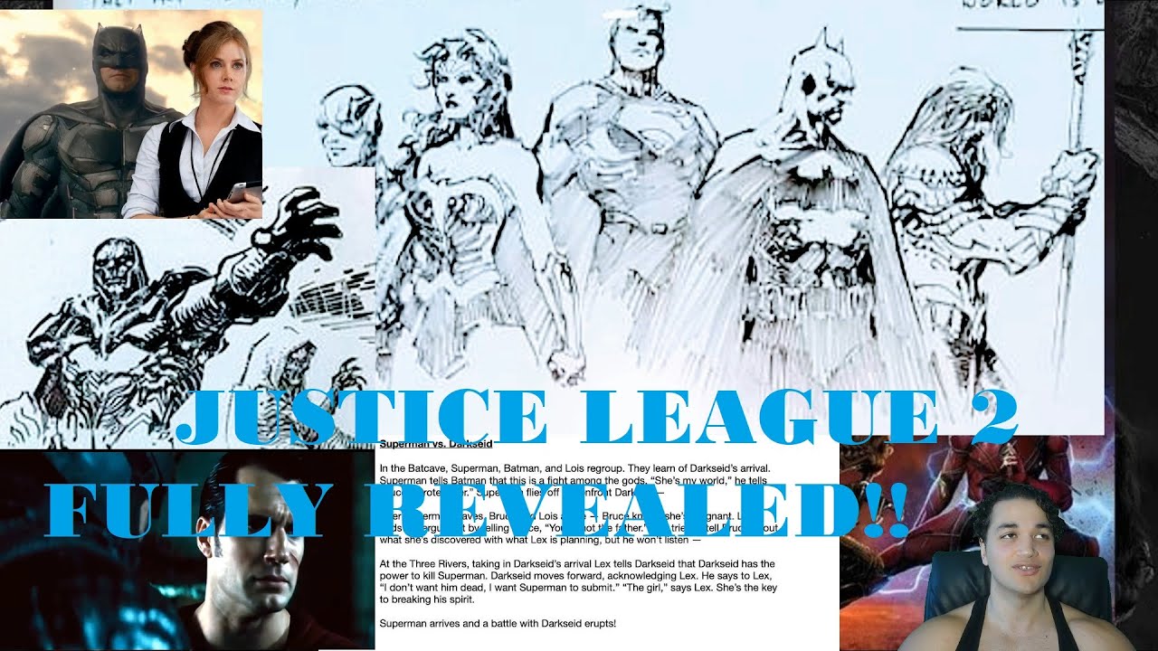 #SnyderCut Justice League Sequel Full Story REVEALED! Complete Story Boards w/ Jim Lee Art - Part 1