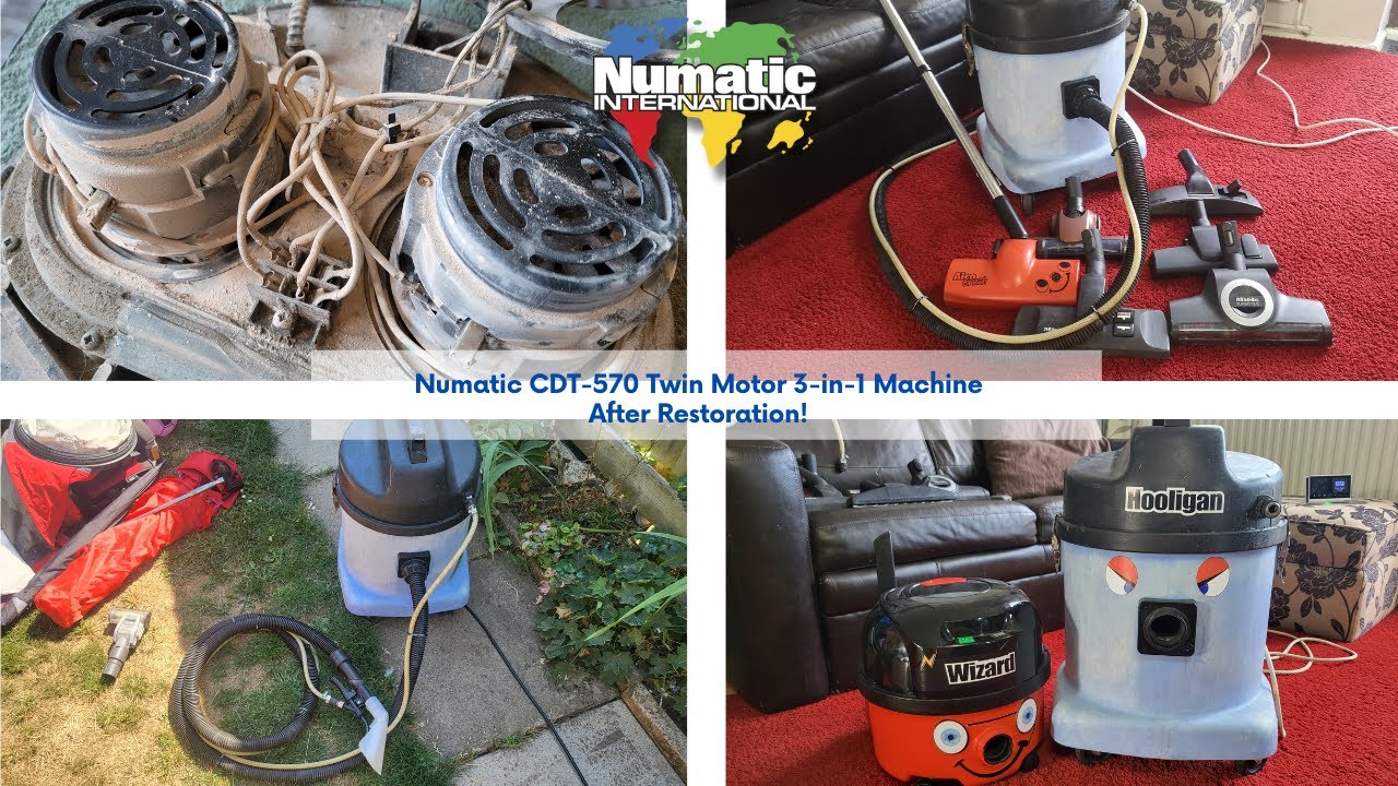 1993(ish) Numatic CDT-570 - After Restoration!