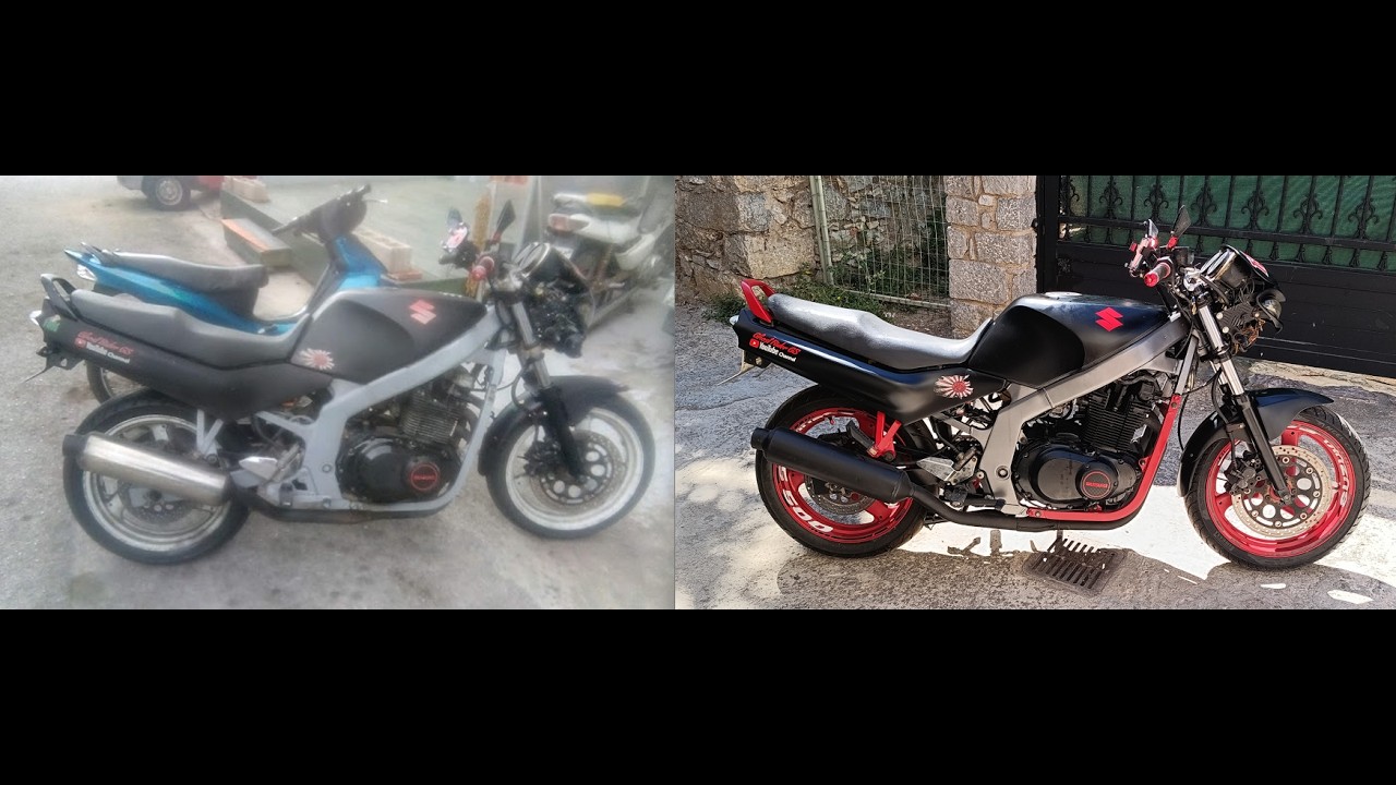suzuki gs 500e project ΤΕΛΟΣ  motovlog # 136
