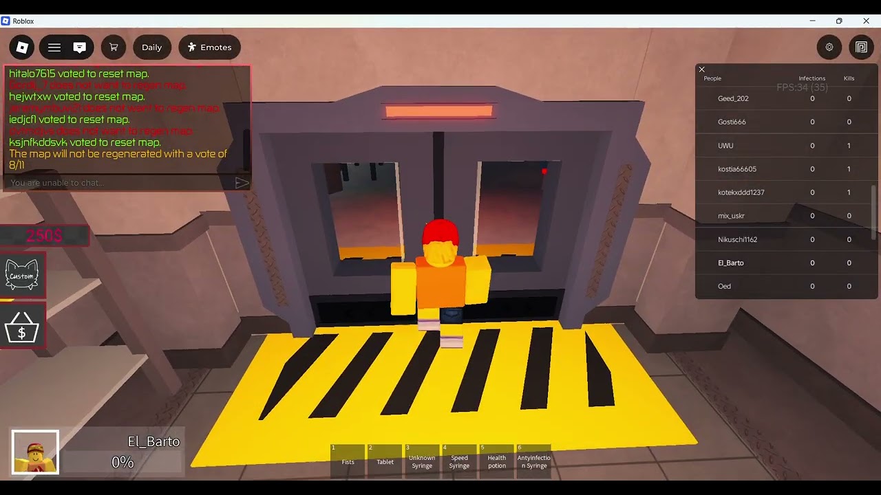 Bart plays his second infection game