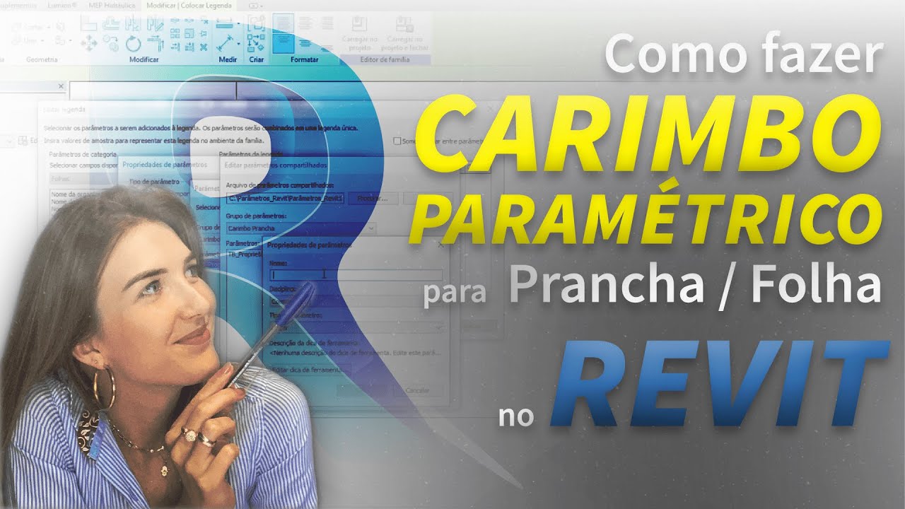 Como Fazer Carimbo Paramétrico p/ Prancha / Folha no Revit