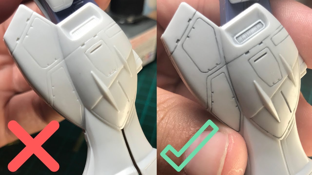 COMO DETALLAR TU GUNDAM (TUTORIAL PANELADO)