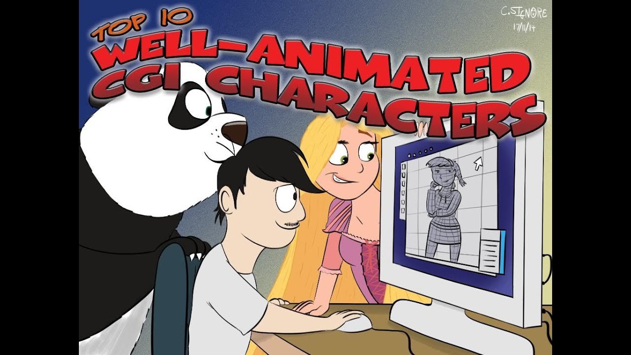 The Top 10 Most Well-Animated CG Characters