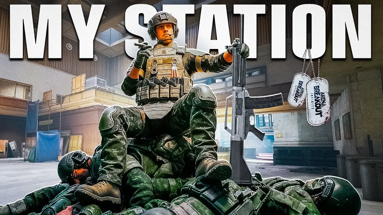 I WENT INTO TV STATION WITH THE USAS | Arena Breakout Infinite