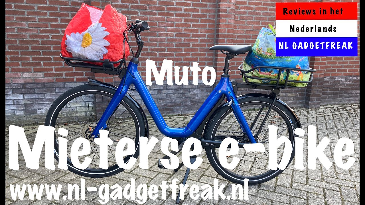 Mieterse Muto e-Bike - elektrische fiets - NL Mini review - Nederlands / Dutch - NL Gadgetfreak