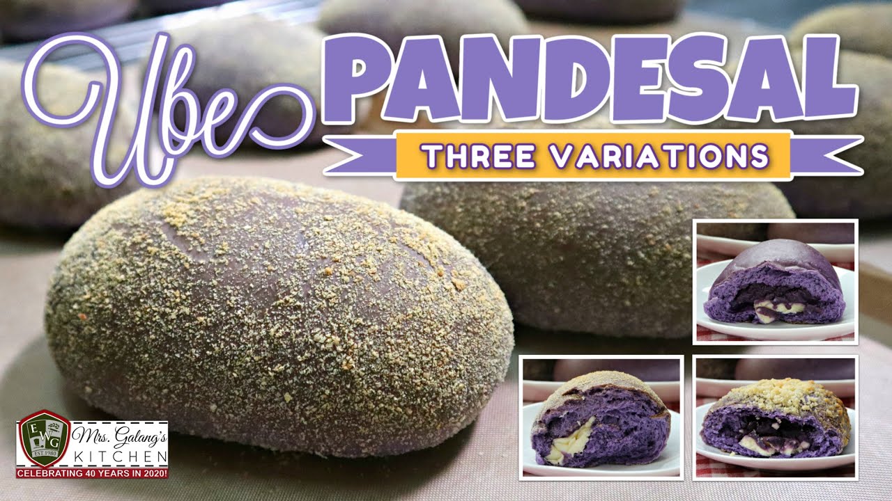 UBE PANDESAL, THREE VARIATIONS (Mrs.Galang's Kitchen S12 Ep11)