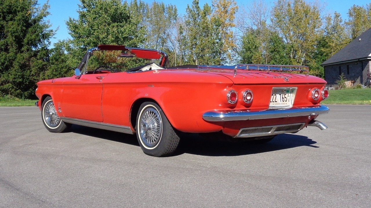 Chevrolet Corvair Monza Spyder 1962 года с турбонаддувом и история Ride My Car с Лу Костабайлом