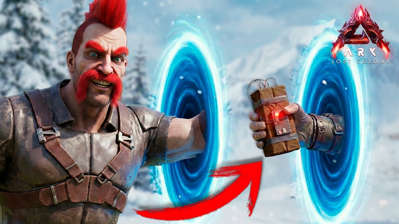 ARK - RAIDEAMOS CON UN TELEPORT 😨 - Cap.13 Lost Colony