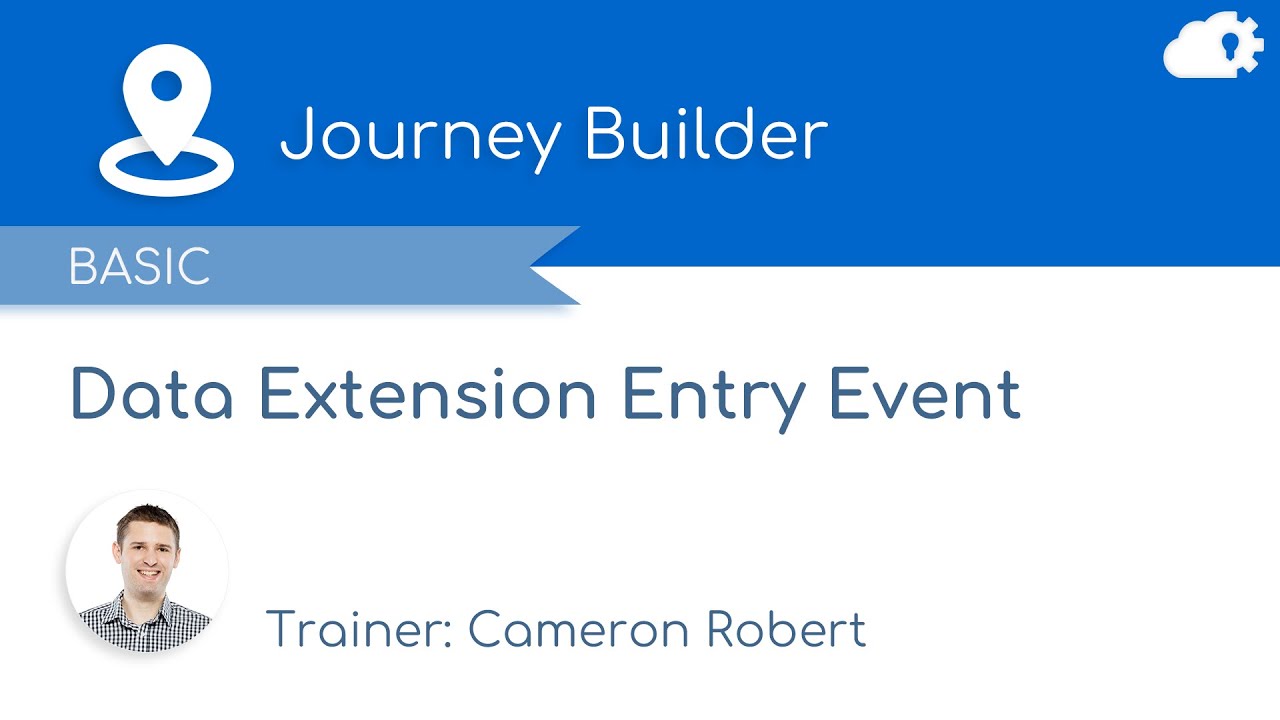 Journey Builder Data Extension Entry Source in Salesforce Marketing Cloud