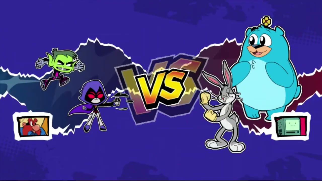 Jump Jousts Jam - Raven & Beast Boy Arcade Playthrough