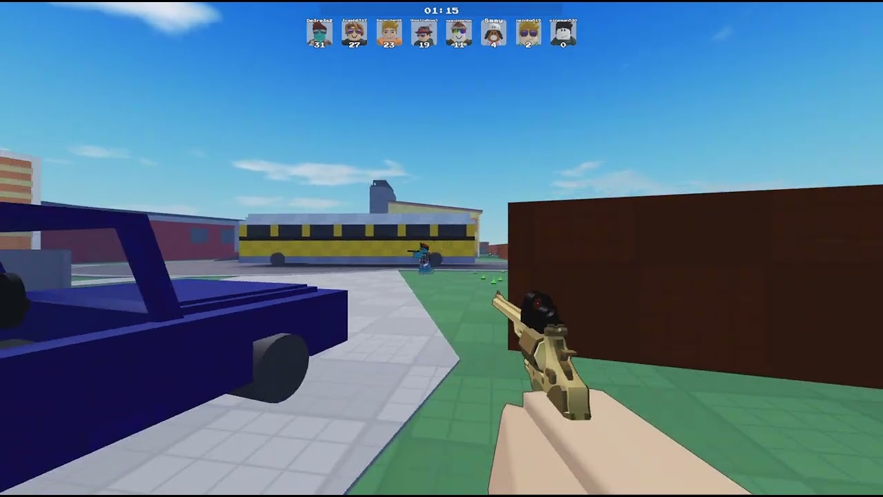 Roblox shooter