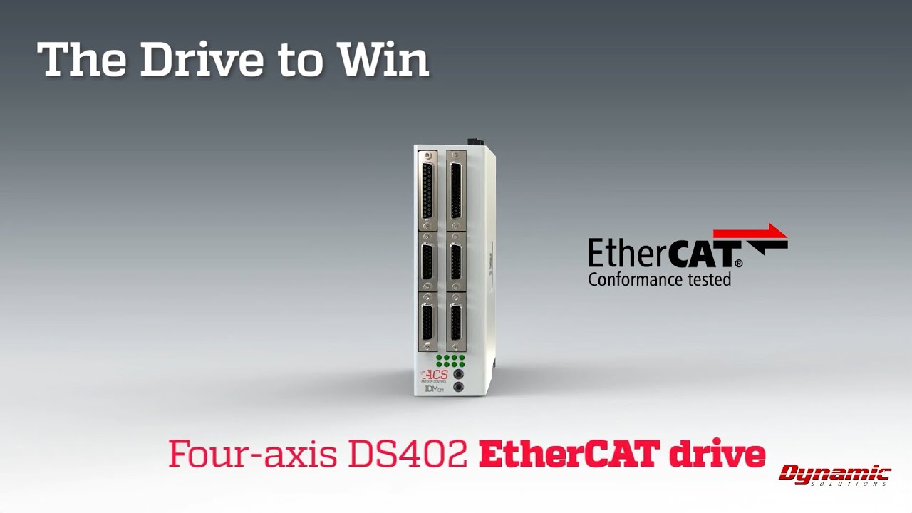 ACS 2 or 4 Axis DS402 EtherCAT Intelligent Drive Module (Slave) #ethercat #acsmotioncontrol # servo
