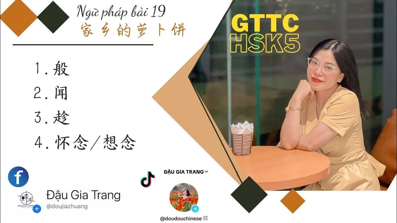 GTTC HSK5- Ngữ pháp Bài 19
