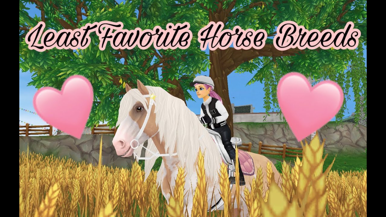 SSO Least Favorite Horse Breeds