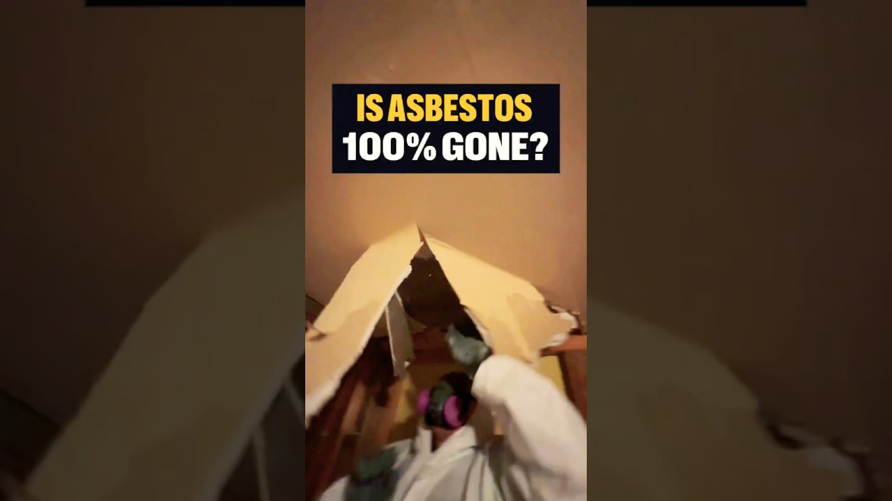 Is asbestos 100% gone? #asbestos #hazmat #demolition #construction #renovation