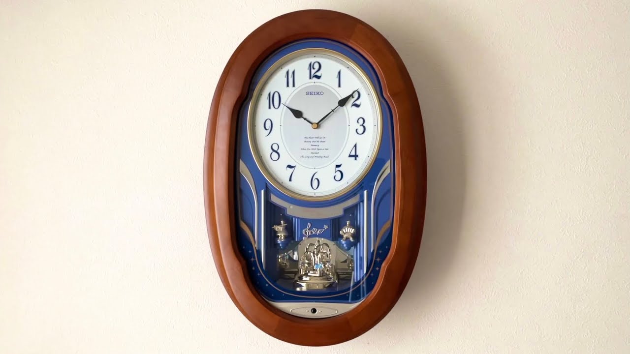 SEIKO Melodies in Motion Musical Clock - PART A - QXM142BRH
