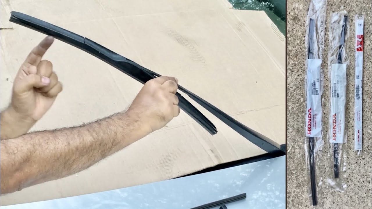 Replace Wiper Blade Inserts of Honda Odyssey 2005 - 2010
