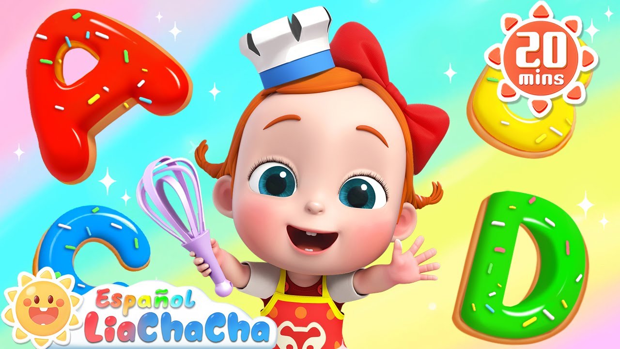 Canción del ABC (Versión Horneando Galletas) | LiaChaCha en Español - Canciones Infantiles