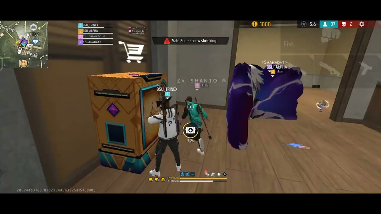 A Random match as an IGL.#freefire #freefireshorts #esports 