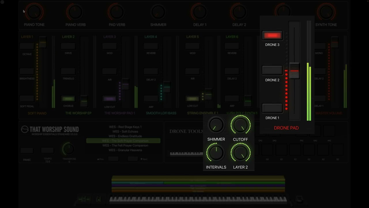 New Drone Pads In Worship Essentials