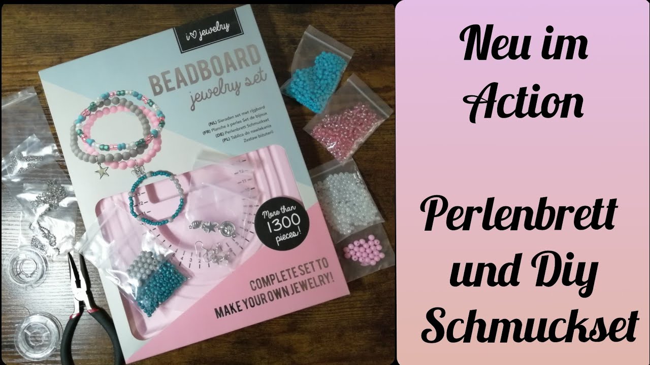 Neu im Action Perlenbrett & Diy Schmuckset - Schmuck machen f&uuml;r Anf&auml;nger im Test
