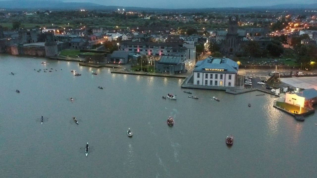 🔴 Shine a Light on the River / Limerick / RAW drone video / 004