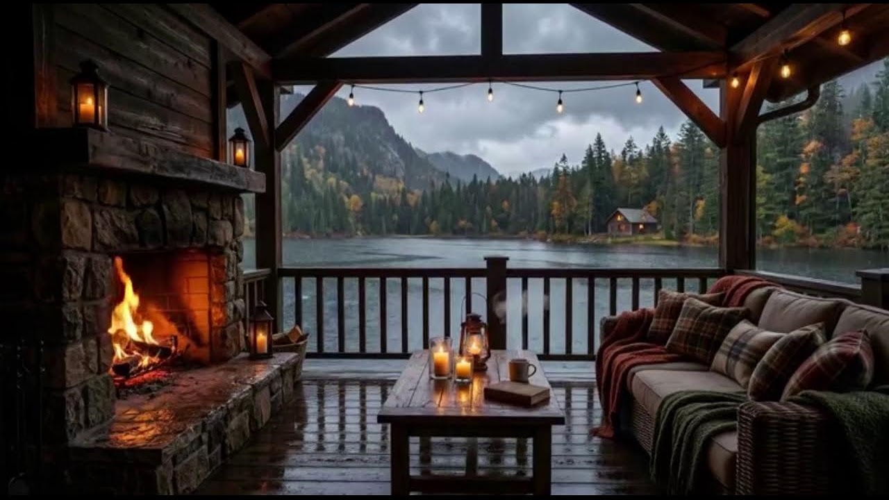 Soothing Rain Sounds with Soft Music 🌧️ Relax, Sleep and Let Go of Stress