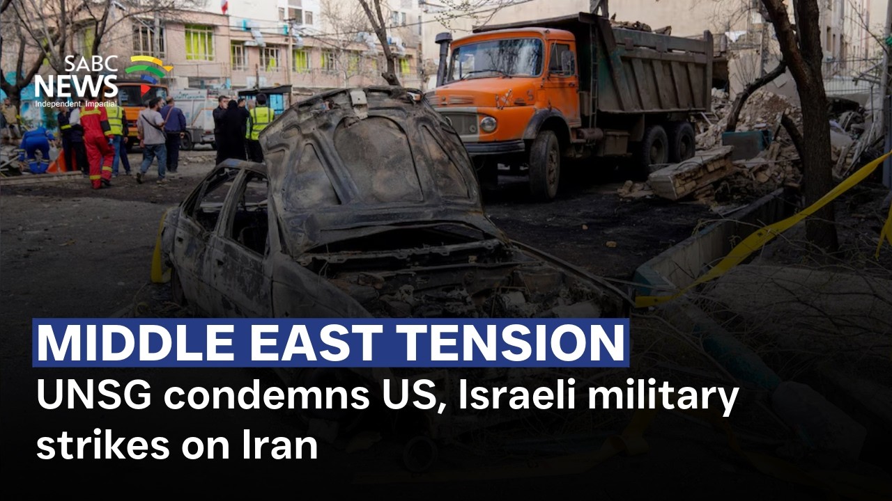 UNSG condemns US, Israeli military strikes on Iran