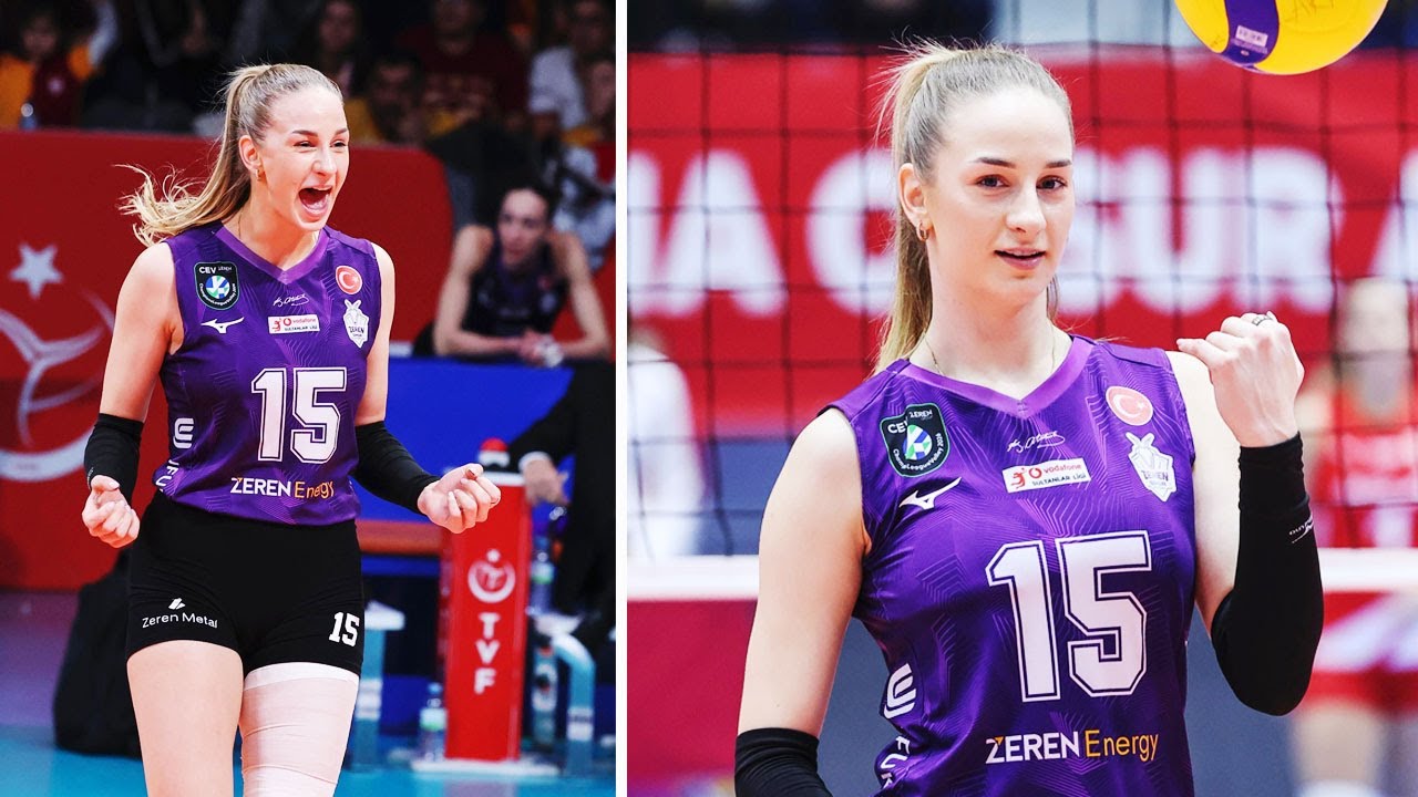 อเล็กซานดรา อูเซลัค เซเรนสปอร์ Aleksandra Uzelacn Zeren Spor | highlights