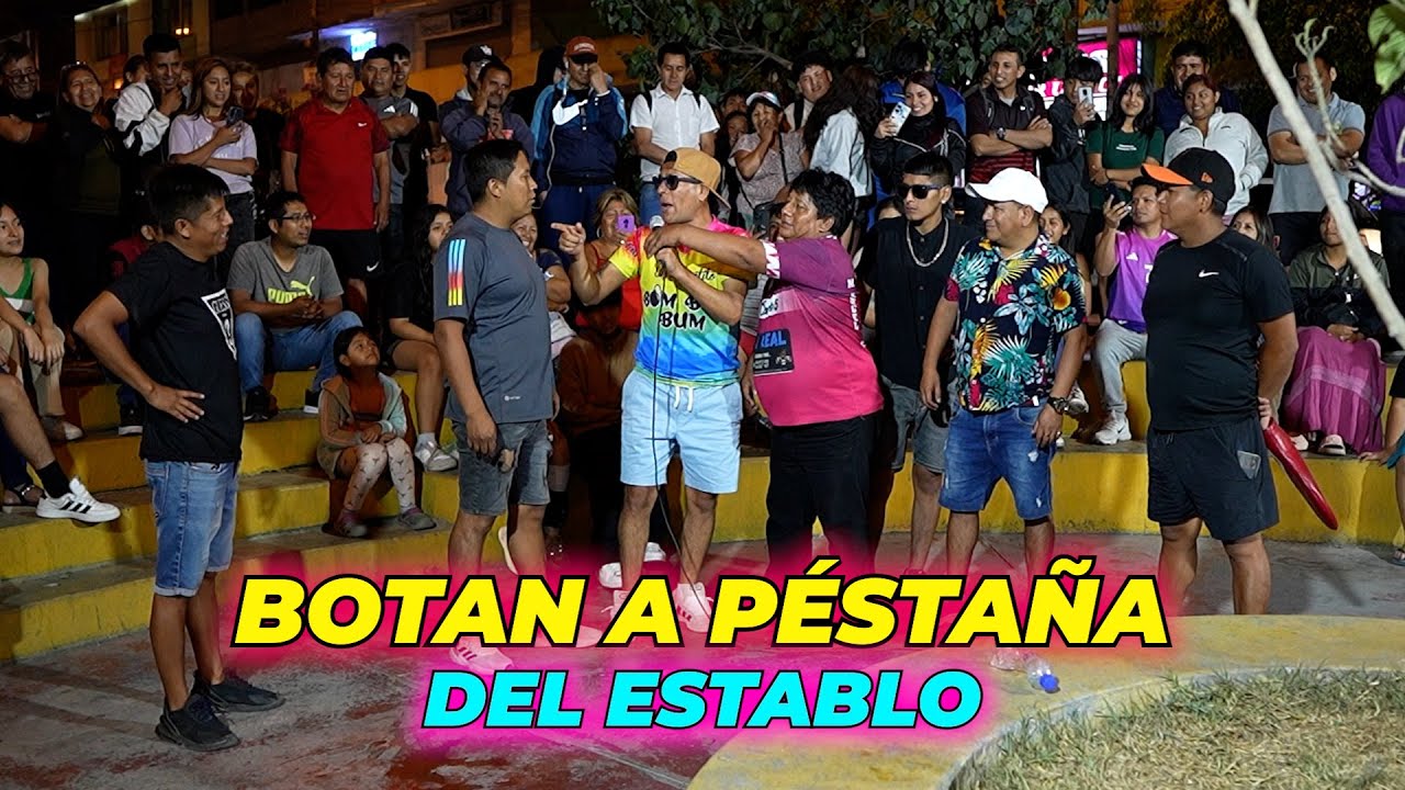 Botan a pestaña del establo