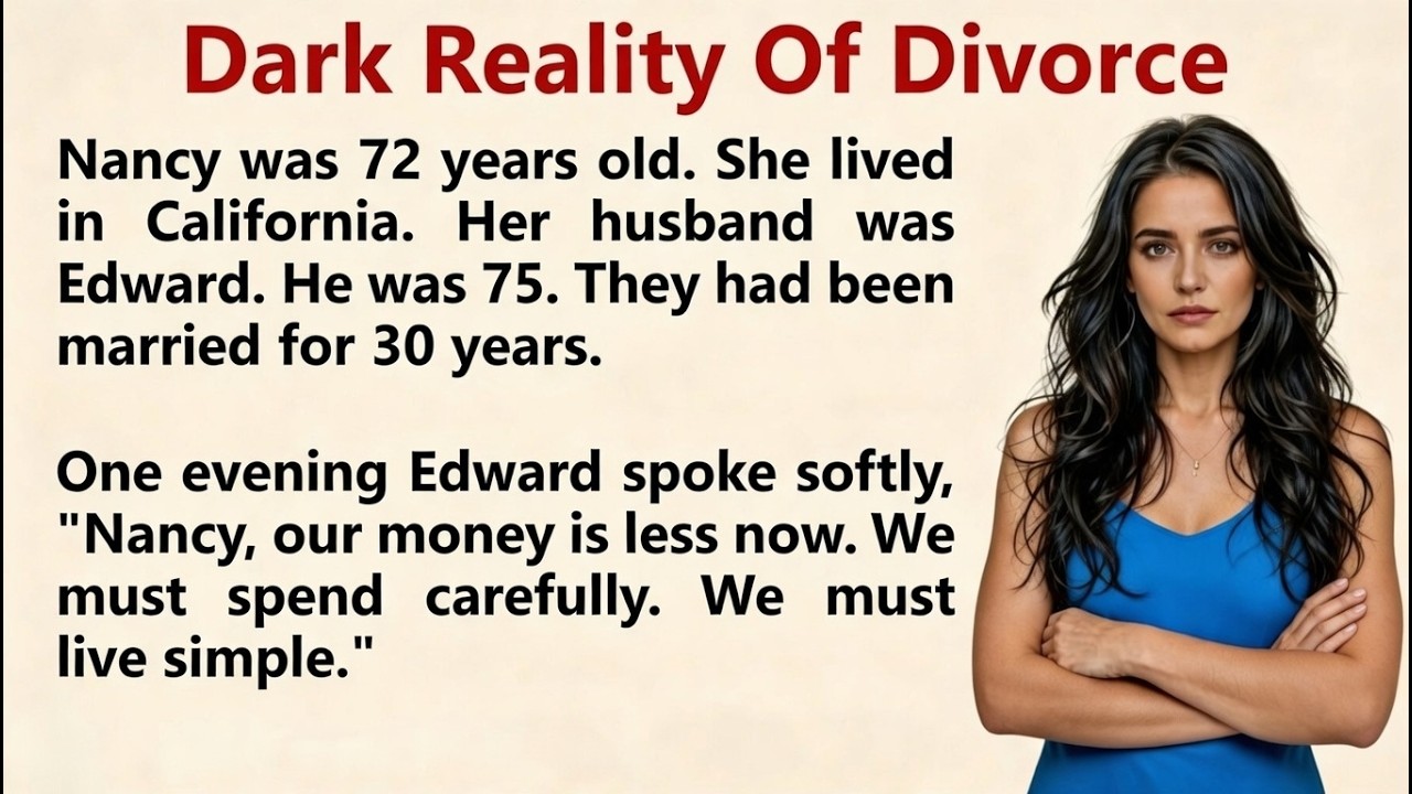 Learn English Through Story Level 3 -Graded Reader Level 3 - English Story - Dark Reality Of Divorce