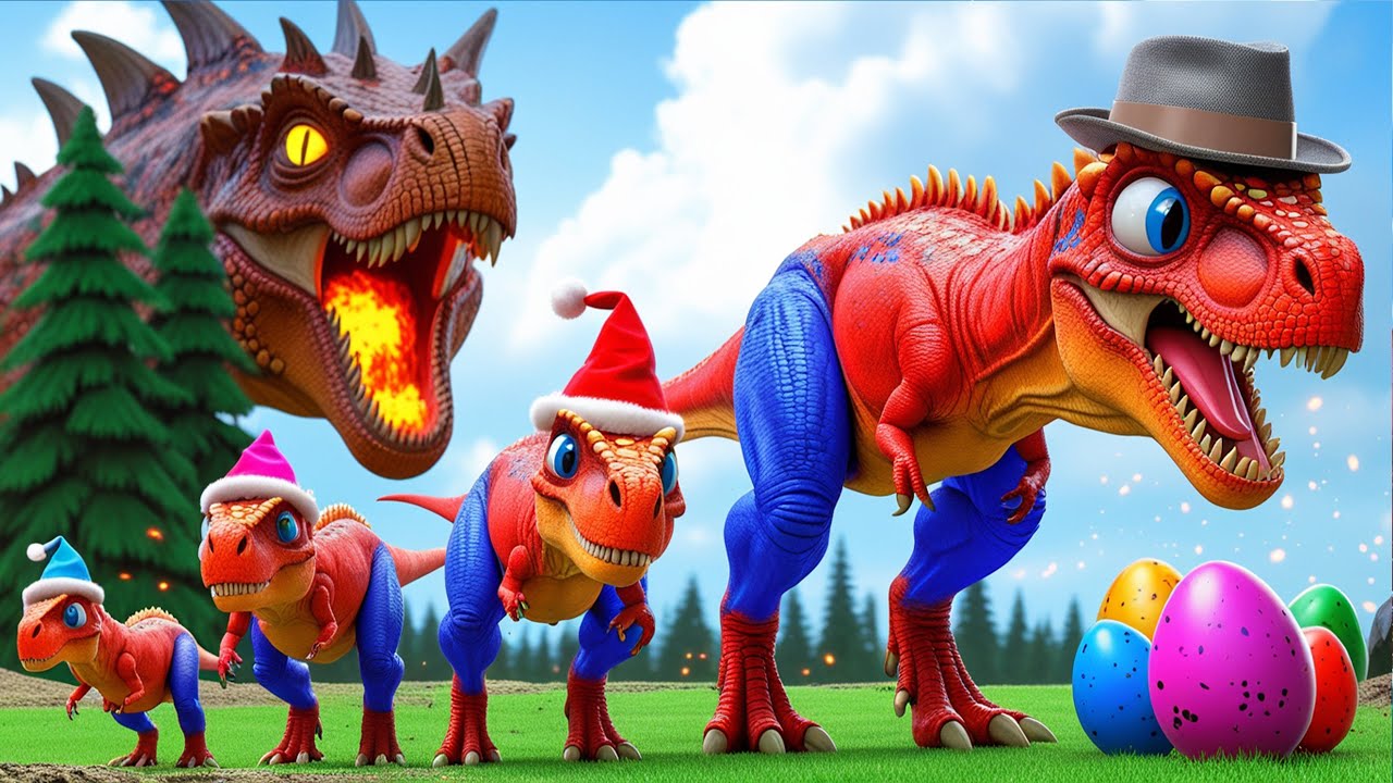 ALL DINOSAURUS BATTLE DISTORTUS REX vs MEGALODON SHARK DINOSAUR FIGHTING IN JURASSIC WORLD EVOLUTION