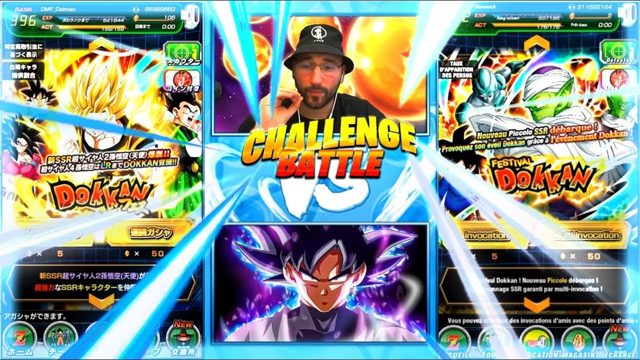 CHALLENGE BATTLE EN GOKU RUSH vs LA BOX LA PLUS FOLLE DU DOKKAN GAME ! DBZ DOKKAN BATTLE