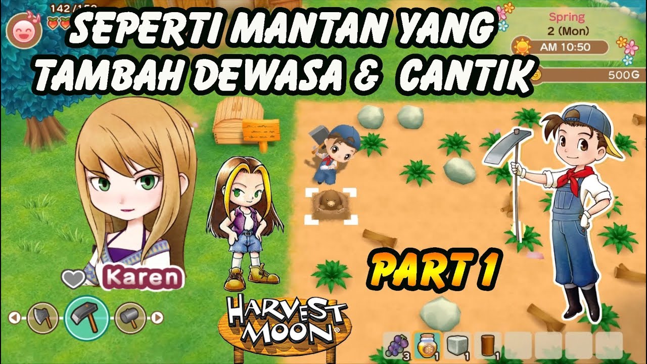 Nostalgia Indah Kembali Dengan Grafis Masa Kini! Harvest Moon REMAKE Part 1!