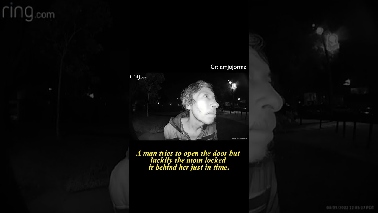 Scary Videos Caught on RING Cameras #ringdoorbell #scary #shorts