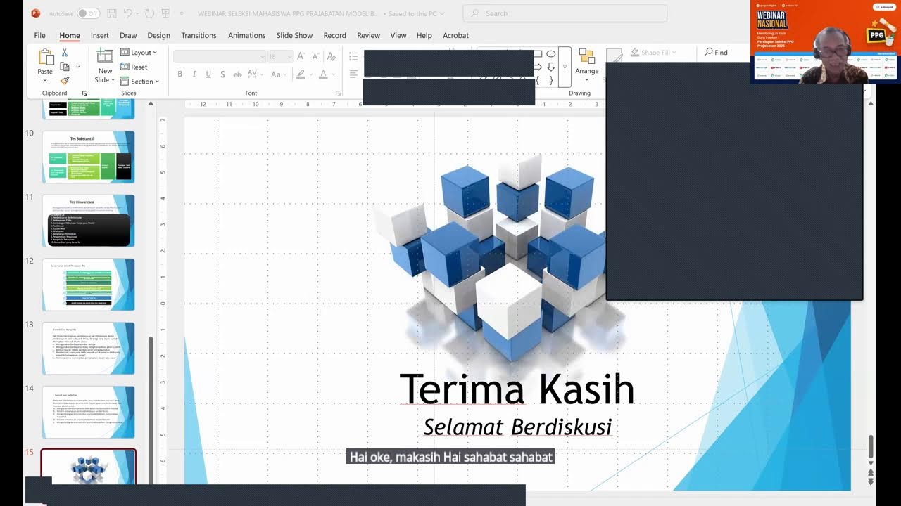 Webinar Membangun Karir Guru Impian: Persiapan Seleksi PPG Prajabatan 2025